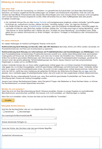 amazon-markenrechtsverletzung-infringement-formular