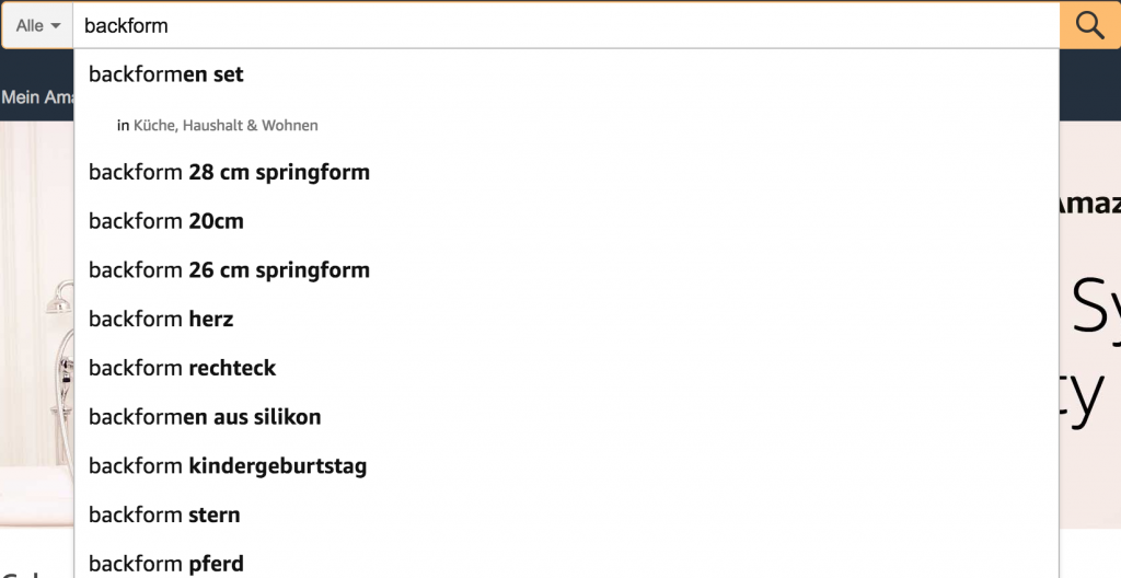 Hauptkeyword bestimmen auf Amazon 