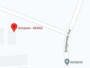Amazon Logistikzentrum Bolton MAN3