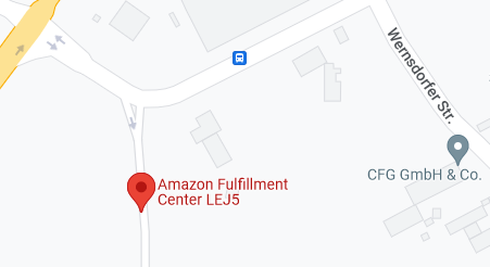 Amazon Logistikzentrum Gera LEJ5