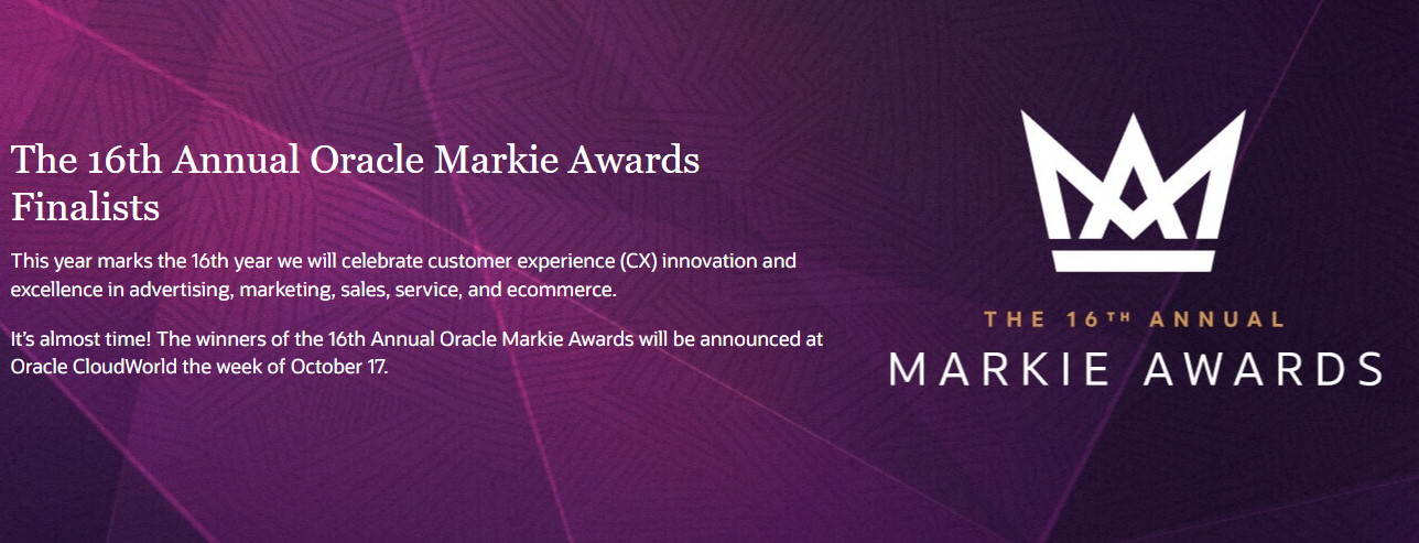 Oracle Markie Awards 2022