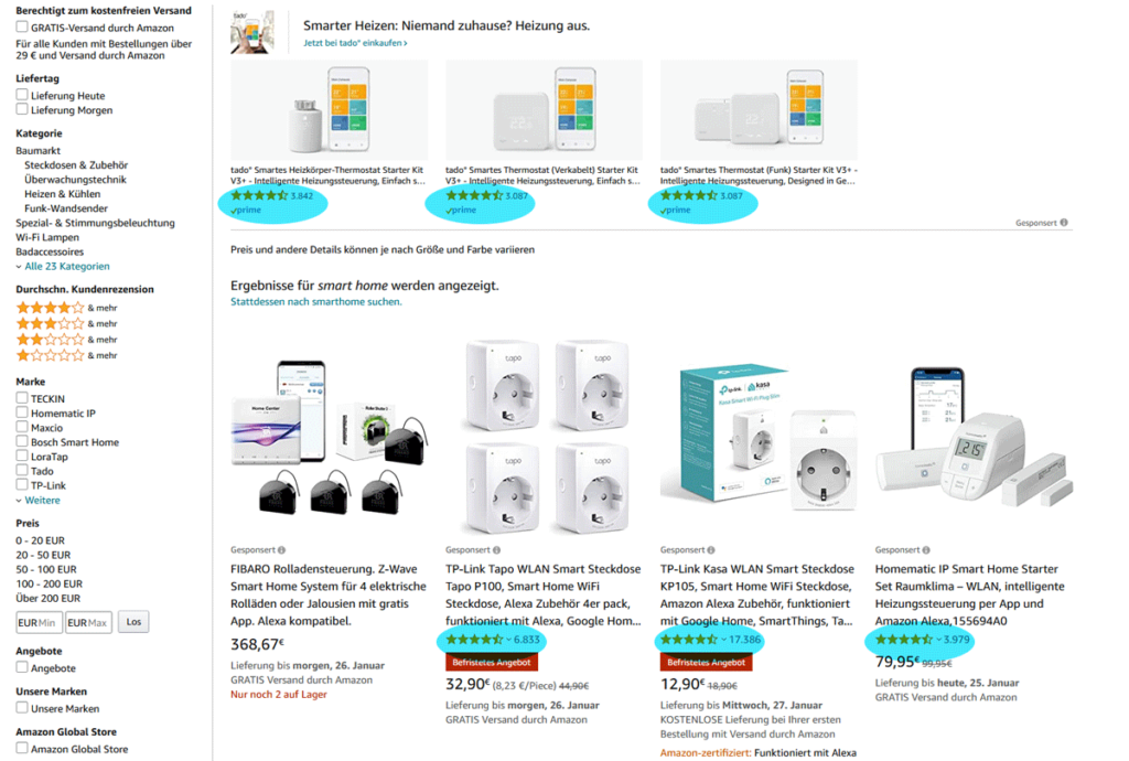 Wie-Kundenrezensionen-die-Amazon-Sponsored-Ads-beeinflussen
