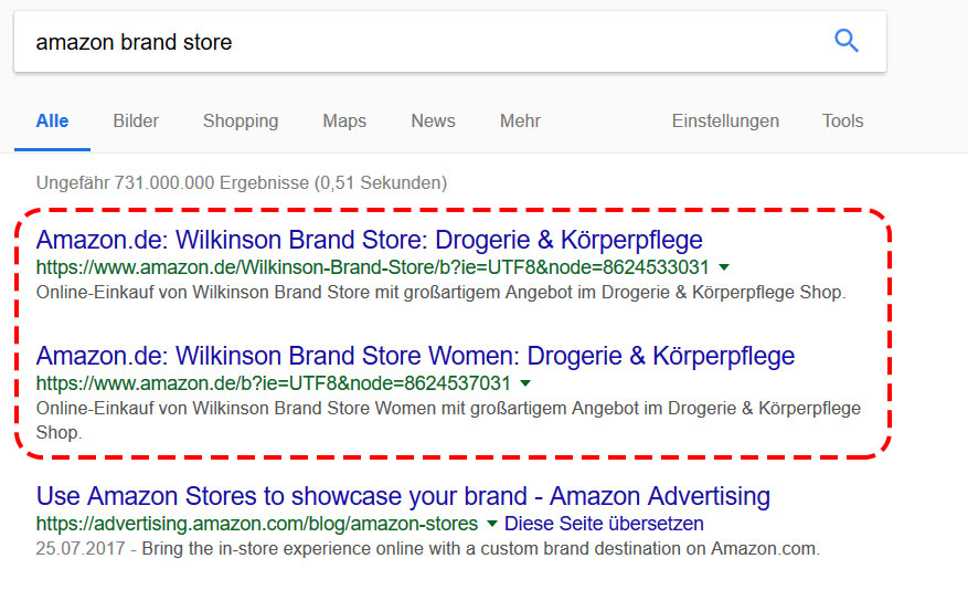 amazon-brand-store-google-suche