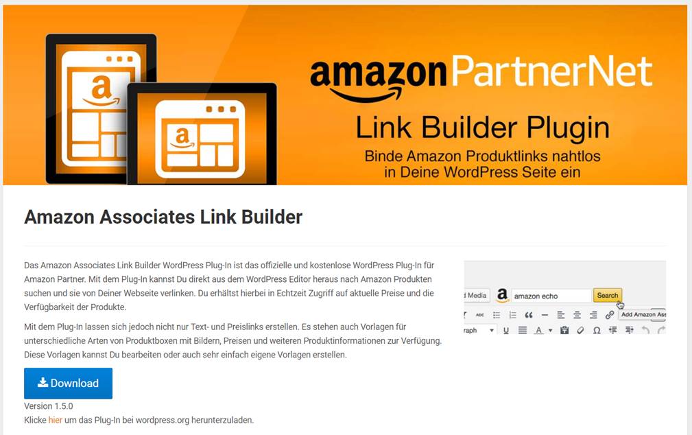 amazon partnernet wordpress plugin