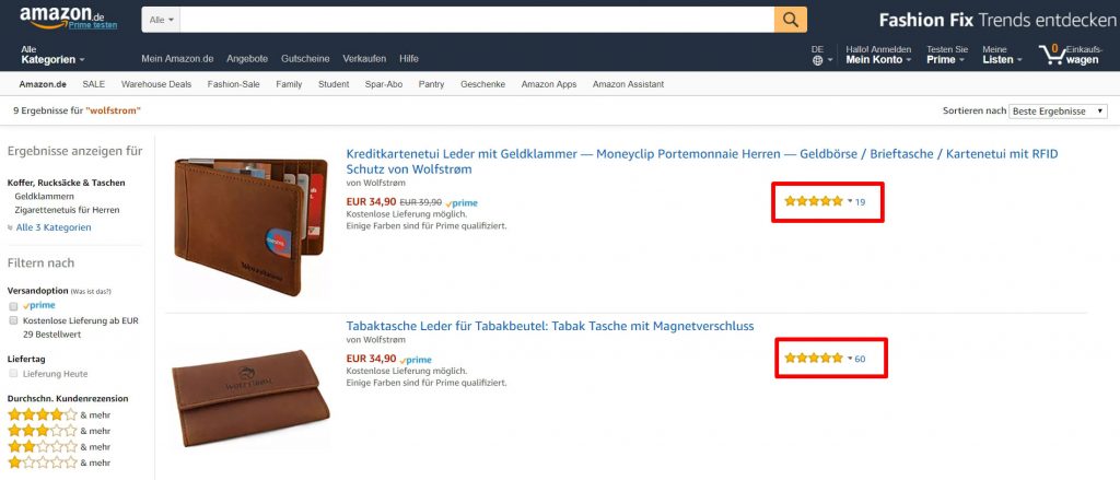 amazon-rezensionen-sterne