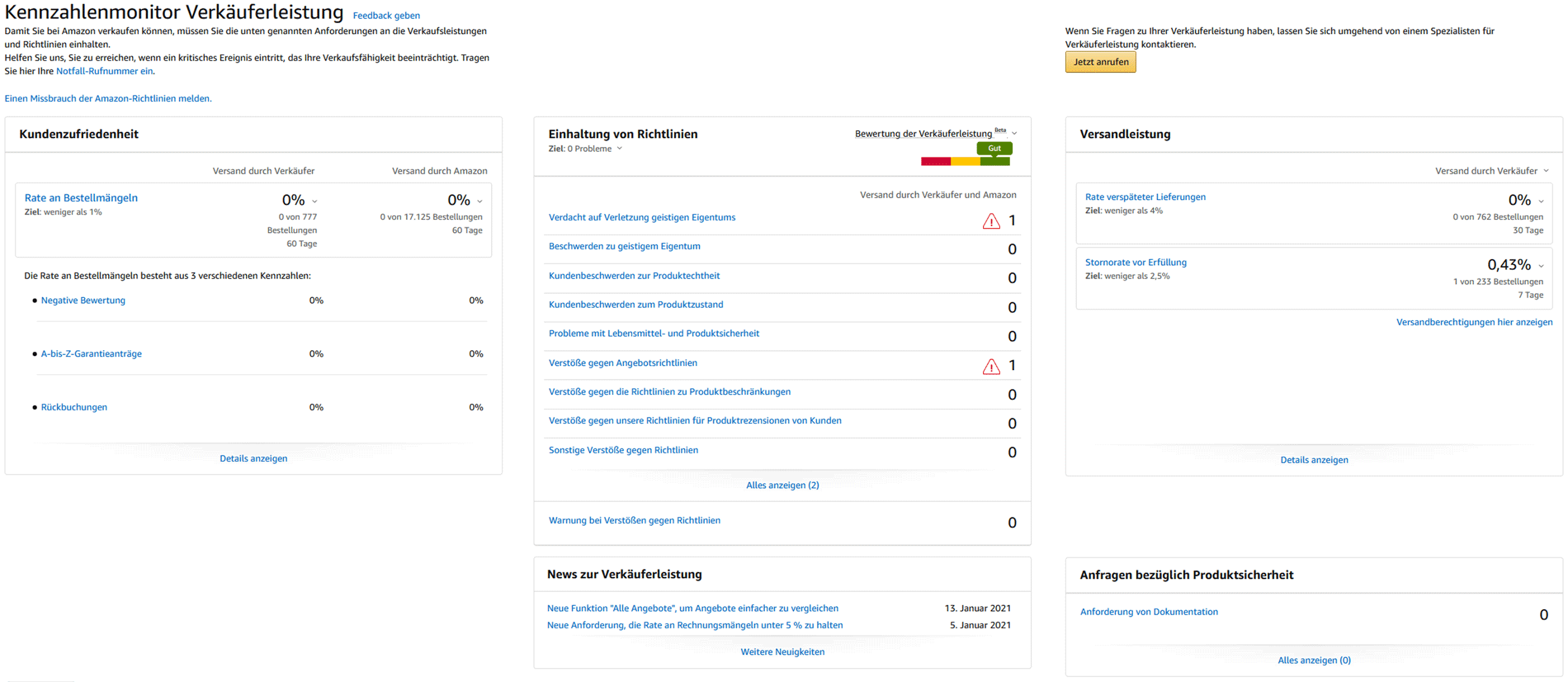 amazon-seller-verkaeufer-feedback-sellercentral-verkaeuferleistung-kennzahlenmonitor