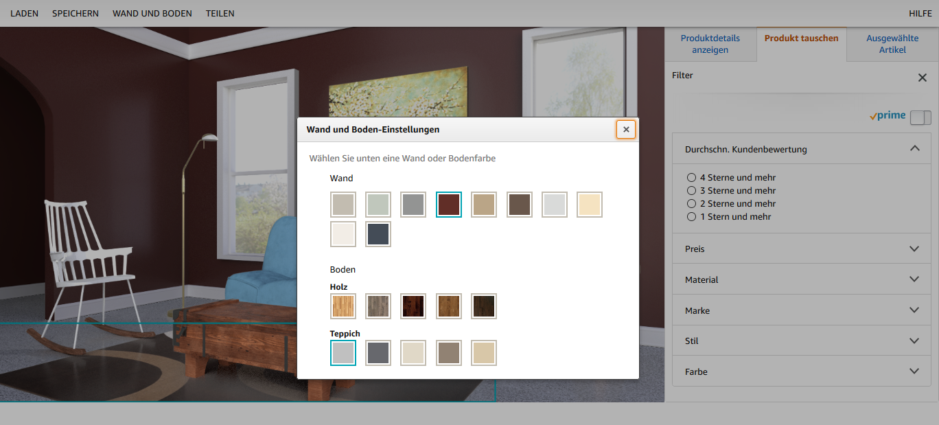 amazon-showroom-wand-boden-einstellungen