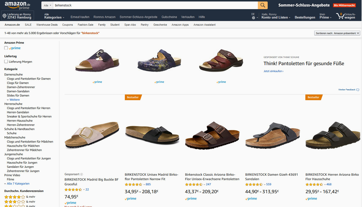 amazon-suche-birkenstock-suchergebnisse